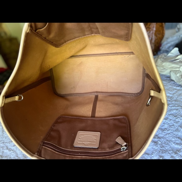 Coach brown leather market Metro tote - Picture 4 of 9